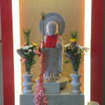 京都鈴虫寺の開眼供養された縁結びの「吉祥寺御縁地蔵」で参拝