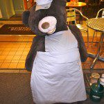 フレッシュネスバーガー井の頭公園店のクマくん七変化