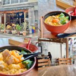 吉祥寺の炭火香る人気焼鳥店「たまや」テラスで優雅に極上親子丼ランチ