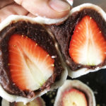 モチモチ香ばしいお餅がたまらない「越後鶴屋」いちご大福