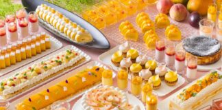 吉祥寺エクセルホテル東急、「SORAE Sweets Buffet ~桃とマンゴーが誘う夏~」夏の二大人気フルーツが主役