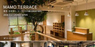 日本初、吉祥寺に新オープン「マモテラス」雑貨やカフェ、マーモット村の複合商業施設で全3フロア詳細発表