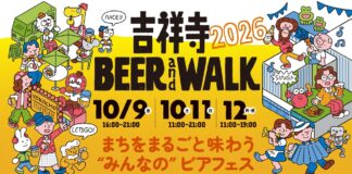 コピス吉祥寺、地域のビール祭り「吉祥寺BEERandWALK」とドイツビール祭り「オクトーバーフェスト」同時開催